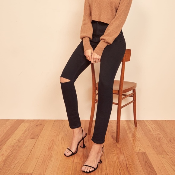 NWOT - Reformation Harper High Rise Skinny Jeans - Picture 1 of 4